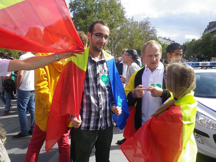 PROTEST pentru istoria omenirii: 400.000 de oameni în stradă la New York. Români la protestele de la Paris și Londra (GALERIE FOTO)