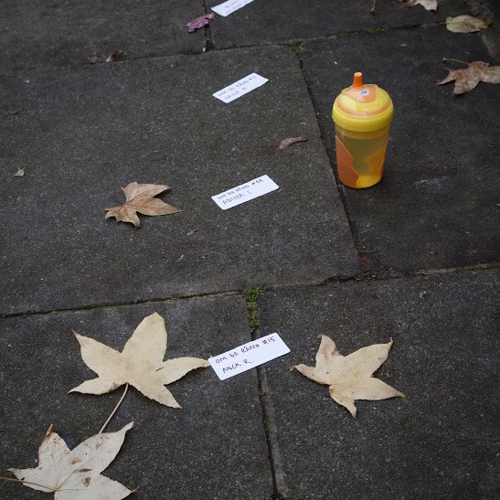 Flashmob la Londra: ”Om de rând” la rând la vot (Galerie FOTO)