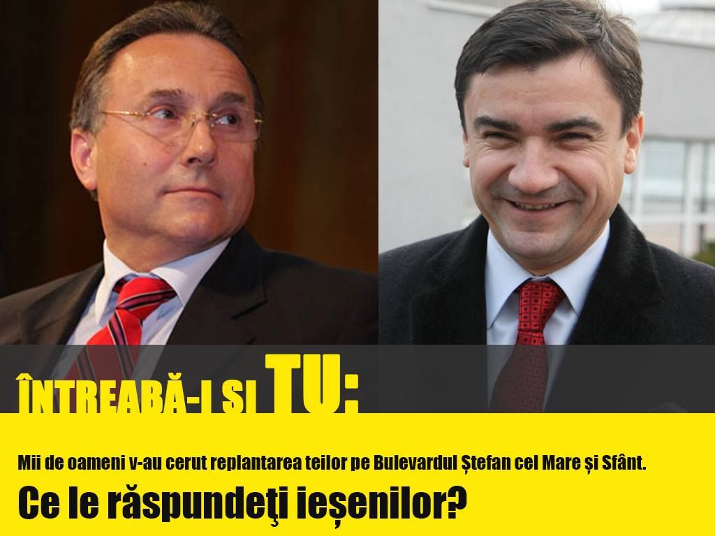 Domnule Giginocchio,  Domnule Vicenochhio, v-ați imaginat că Iașul e moșia Voastră personală