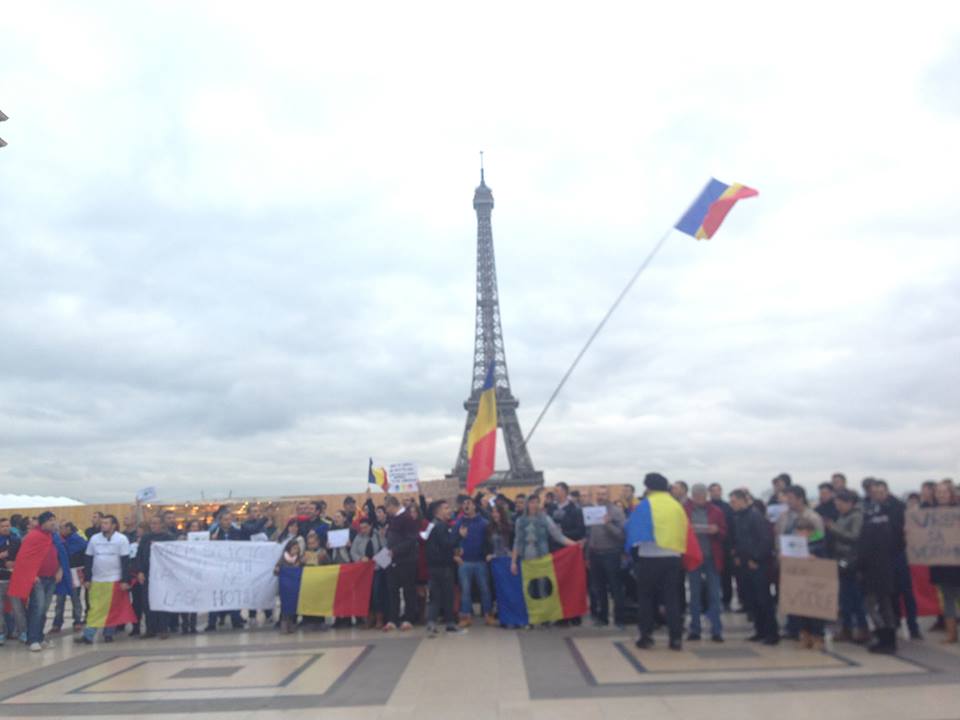 Proteste în diaspora: Paris, Londra, Viena, Berlin, Dublin. Vezi galerie FOTO & VIDEO