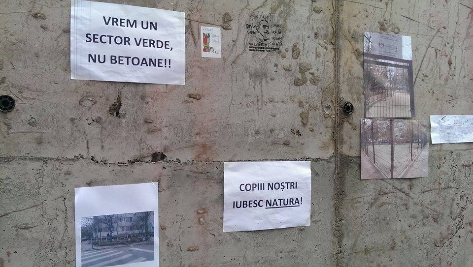 ”Jos betonul!” De ce au protestat bucureștenii împotriva Zidului Rușinii și cu explică arhitectul primăriei că nu e zid, ci ”mobilier urban” (Galerie FOTO)