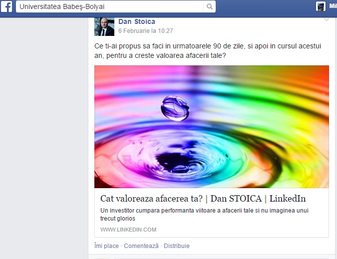 Super-oferta ”Universității Babeș-Bolyai” pe Facebook. Asta da, comunitate academică! (Galerie FOTO)