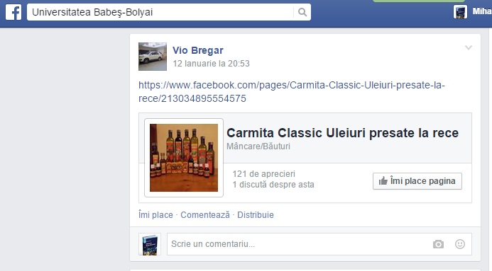 Super-oferta ”Universității Babeș-Bolyai” pe Facebook. Asta da, comunitate academică! (Galerie FOTO)