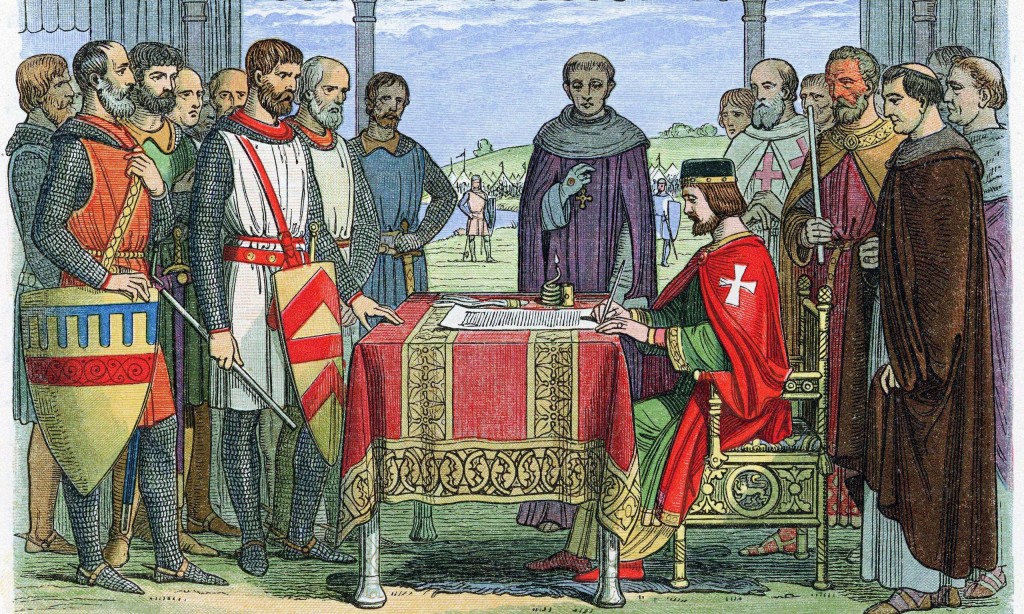 Magna Carta, 15 iunie 1215