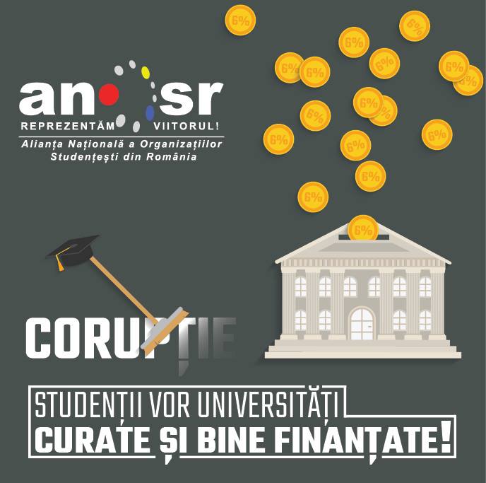 Studenţii cer ca universităţile să fie finanţate în funcţie de performanţă
