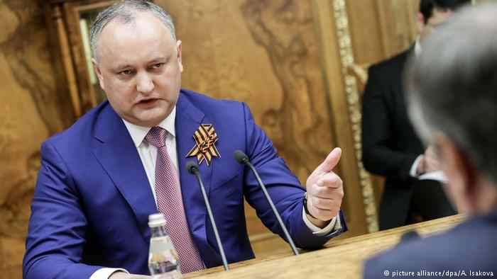 Președintele cărui stat este Igor Dodon?