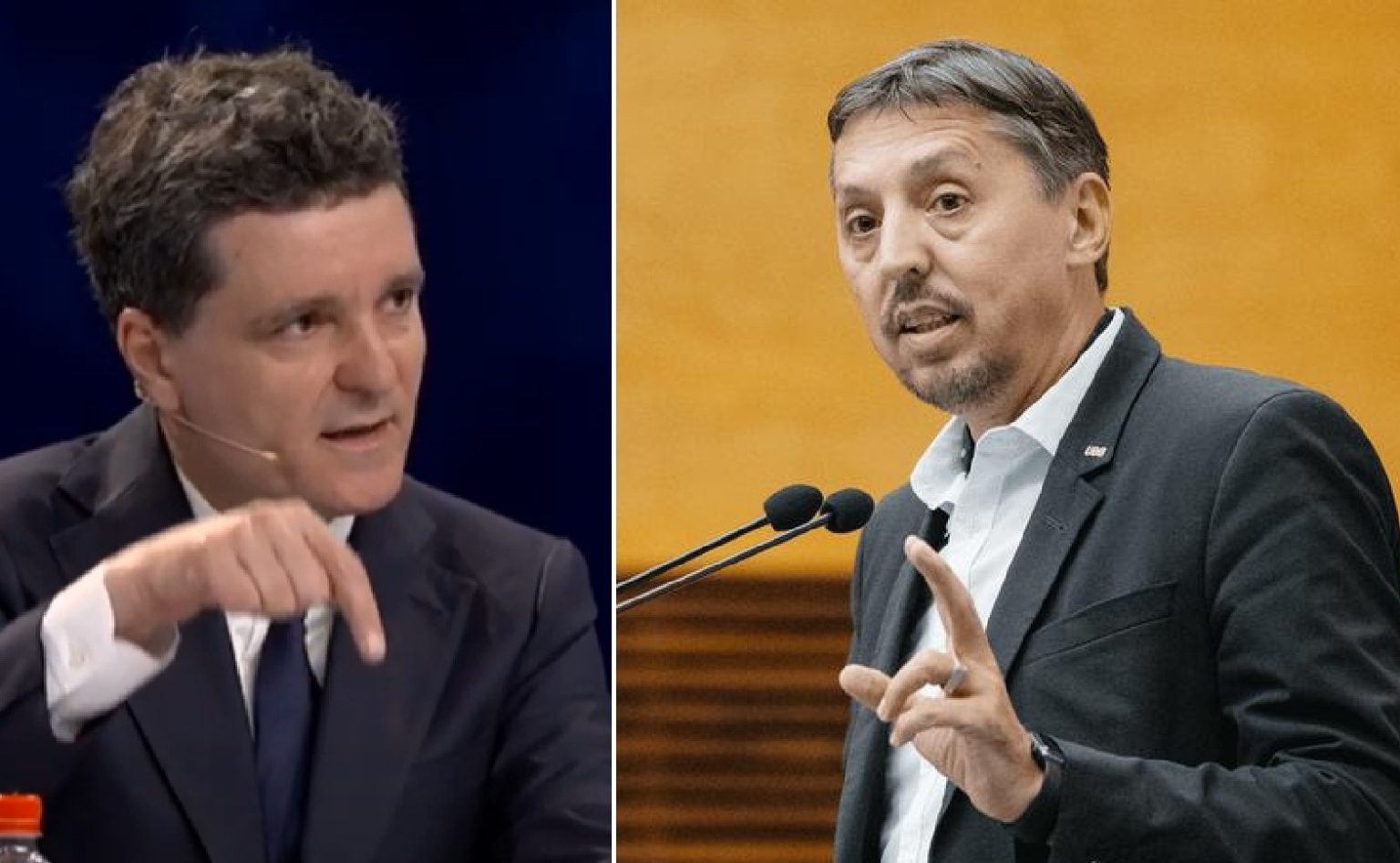 Daniel David îl susține și îl votează pe Nicușor Dan. Foto: colaj România Curată