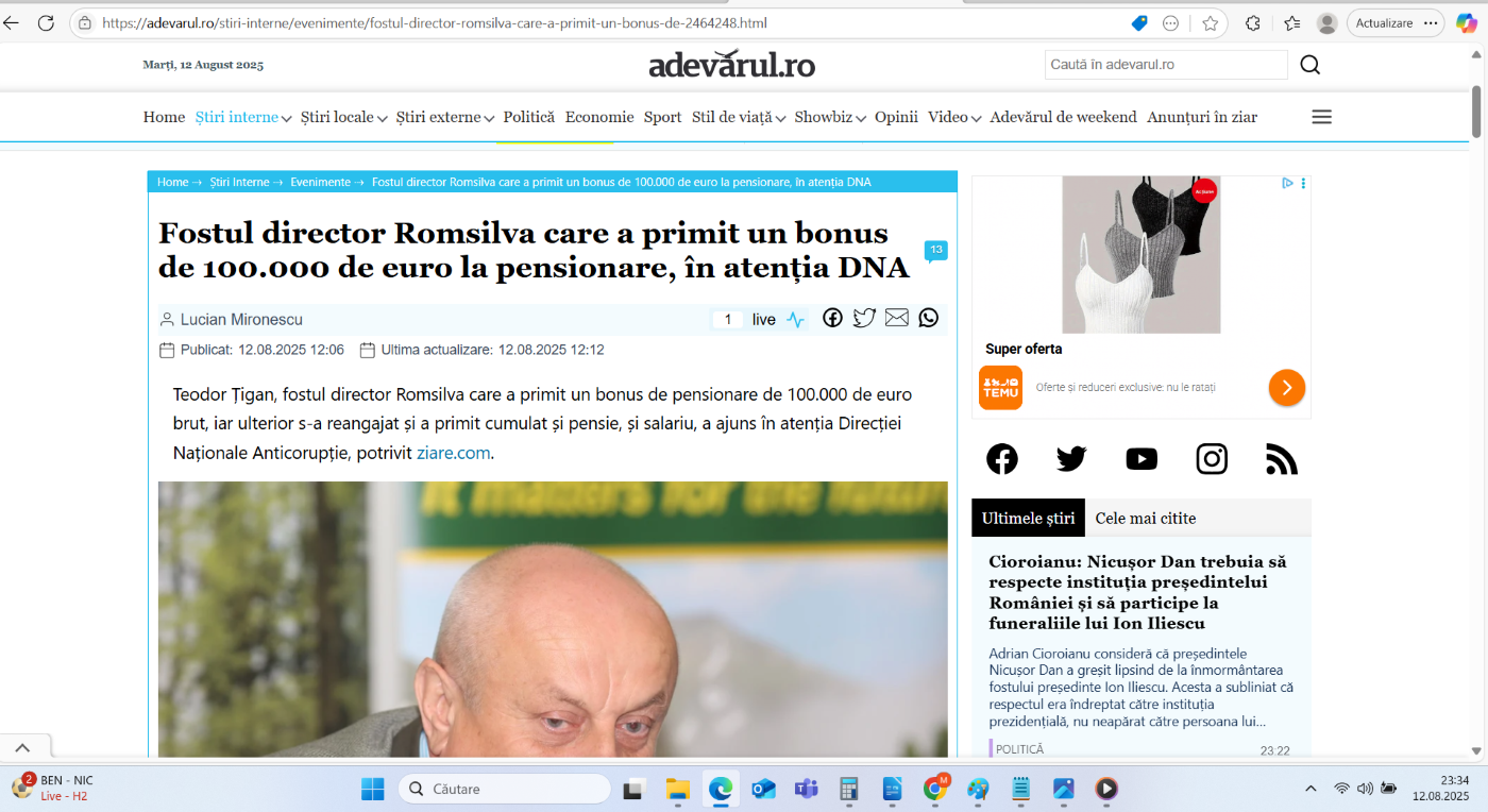 Preluare România Curată pe Adevărul