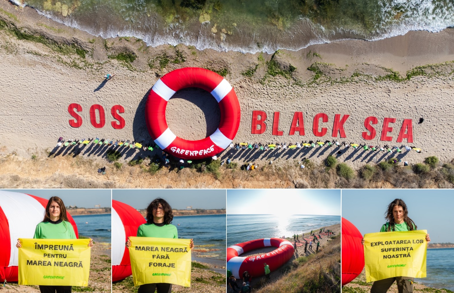 Protest Greenpeace România și Bulgaria, Vama Veche, Neptun Deep
