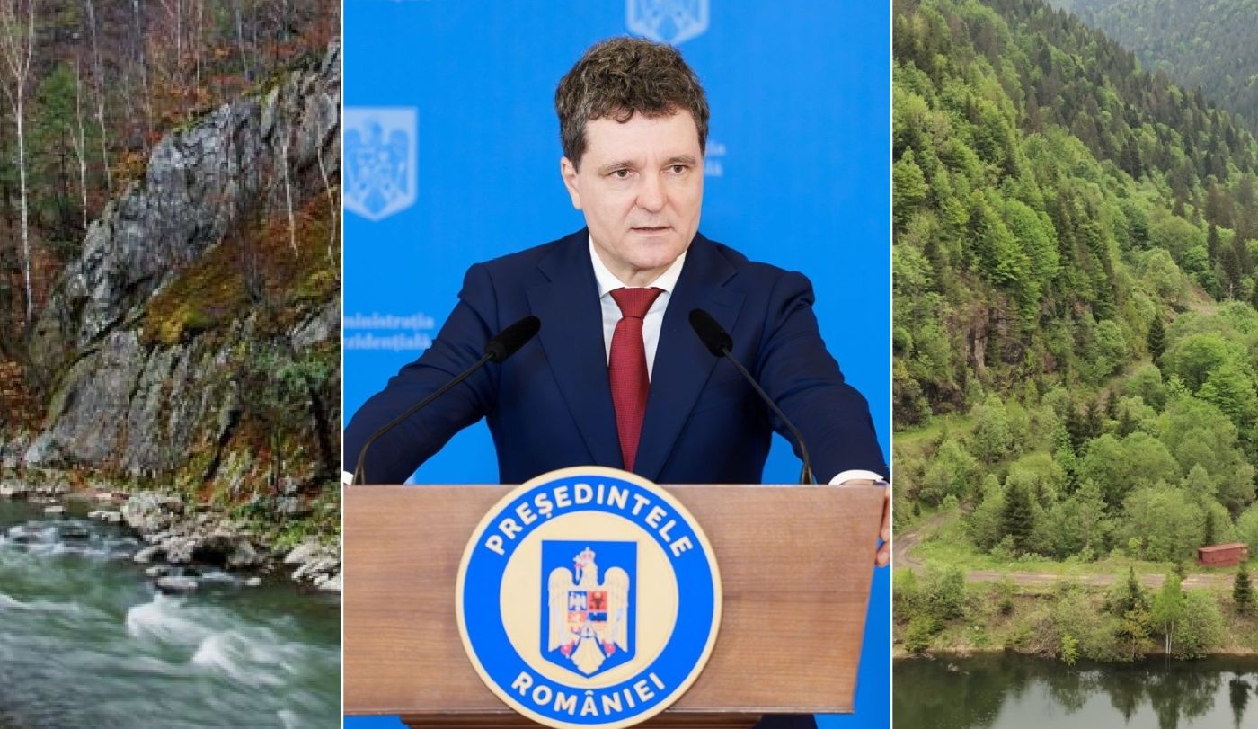 Cetățenii îi cer președintelui Nicușor Dan să atace la CCR legea anti râuri și anti parcuri naționale