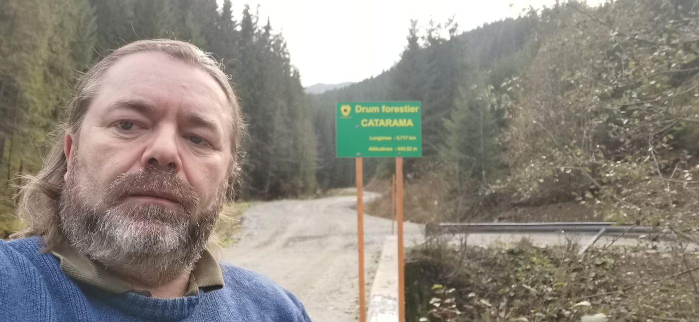 Mihai Goțiu, pe drumul forestier Catarama, OS Vișeu, Romsilva, Vor Zakone