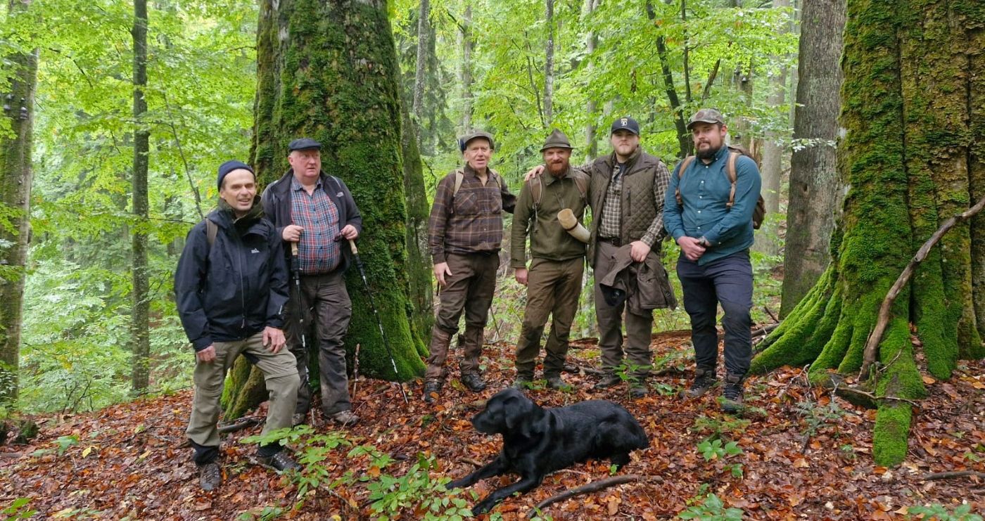 Horea Petrehuș, cu silvici suedezi, în pădurile virgine de la Strâmbu Băiuț, incluse în UNESCO