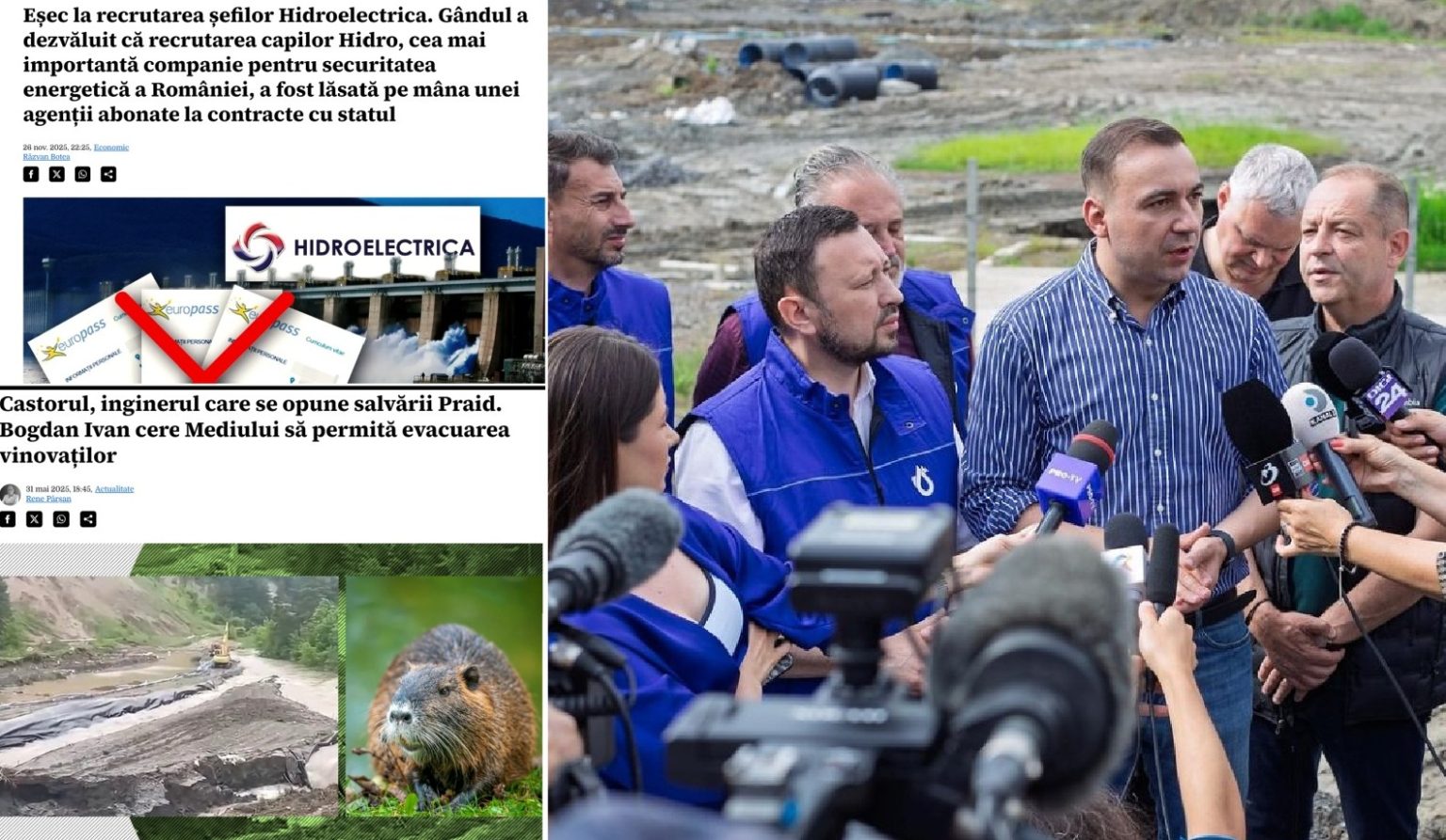 Ministrul Bogdan Ivan, ”spălat” de Gândul în scandalurile cu Salina Praid și Hidroelectrica