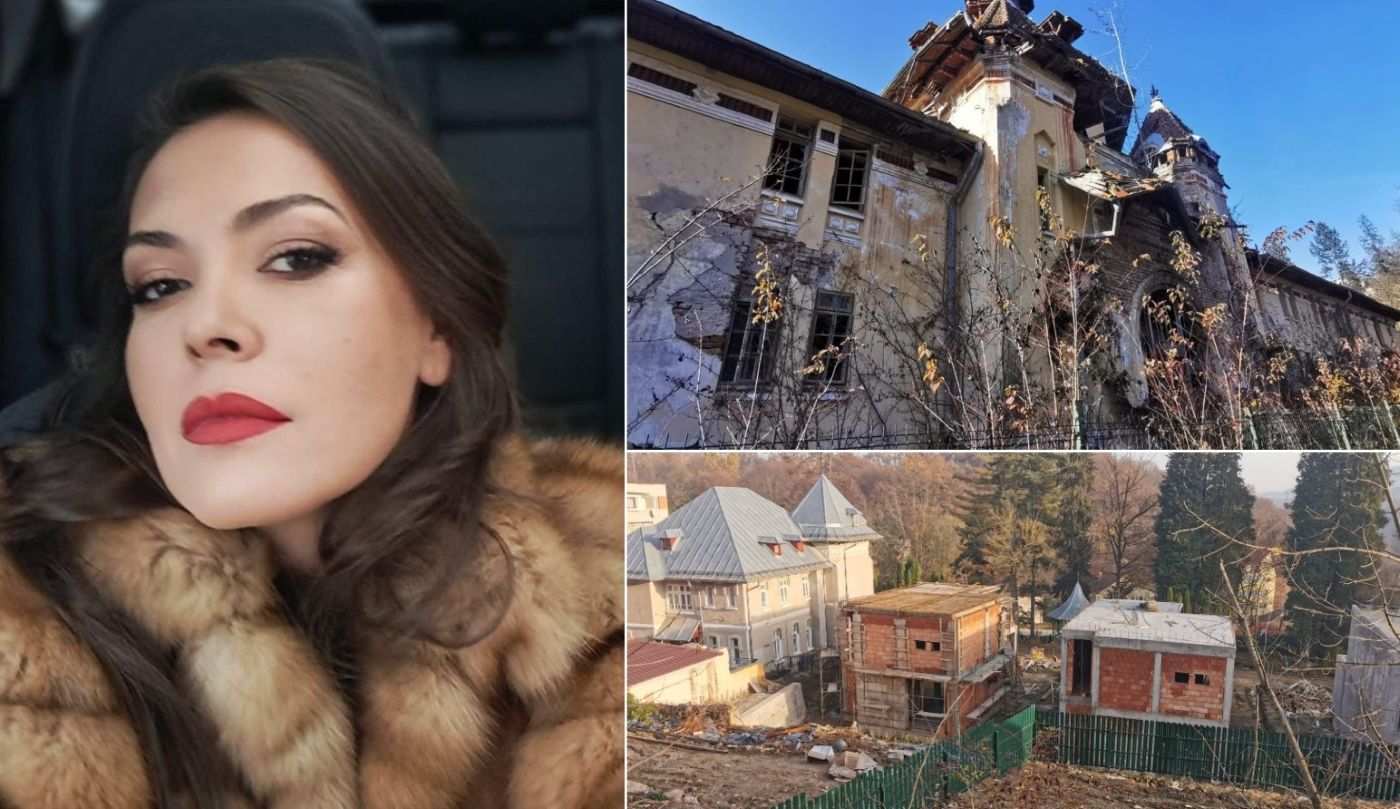 Denise Bălan, proprietara Pavilionului de Băi, Băile Govora