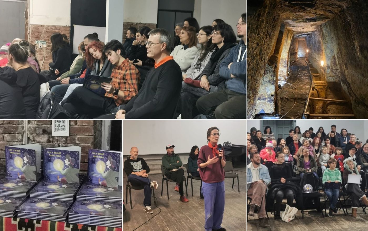 Lansare cărții ”Cum a devenit Andrei băieș. O poveste din și despre Roșia Montană pentru copii mari și mici”, Cluj-Napoca, 06.12.2025
