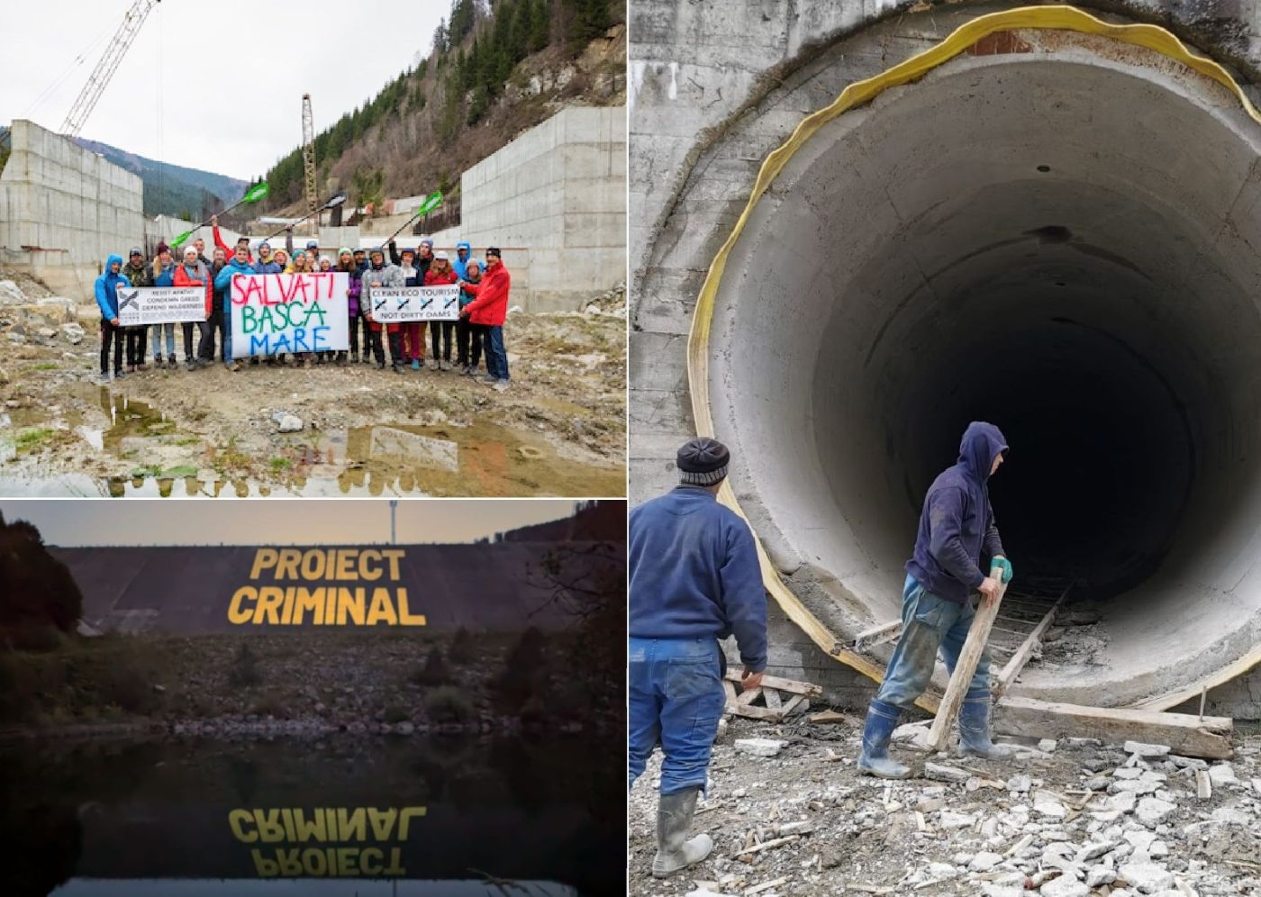 Proteste pentru Bâsca Mare și Răstolița, amenințate de proiectele ilegale ale Hidroelectrica