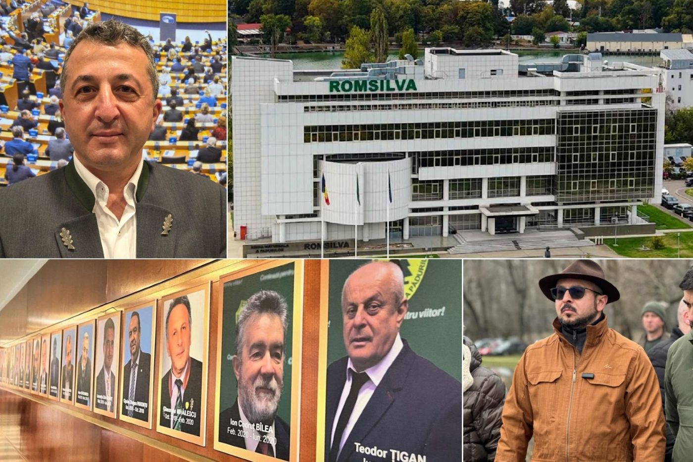 Sediu Romsilva, Jean Vișan, Teodor Țigan, Ionuț Sorin Banciu