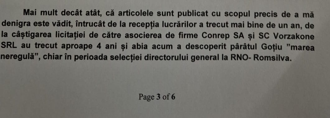 Jean Vișan Romsilva chemare în judecată Mihai Goțiu România Curată