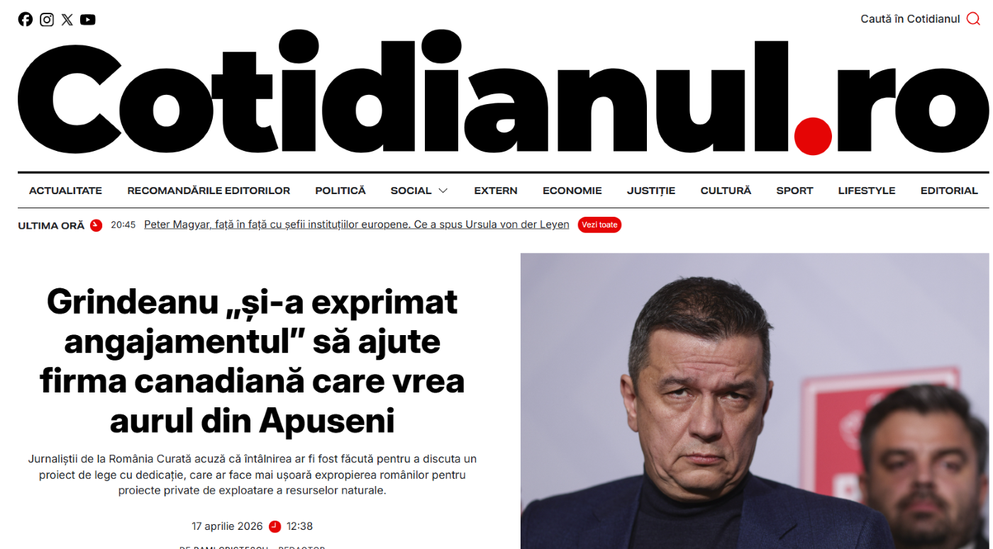 Legea Grindeanu, Cotidianul