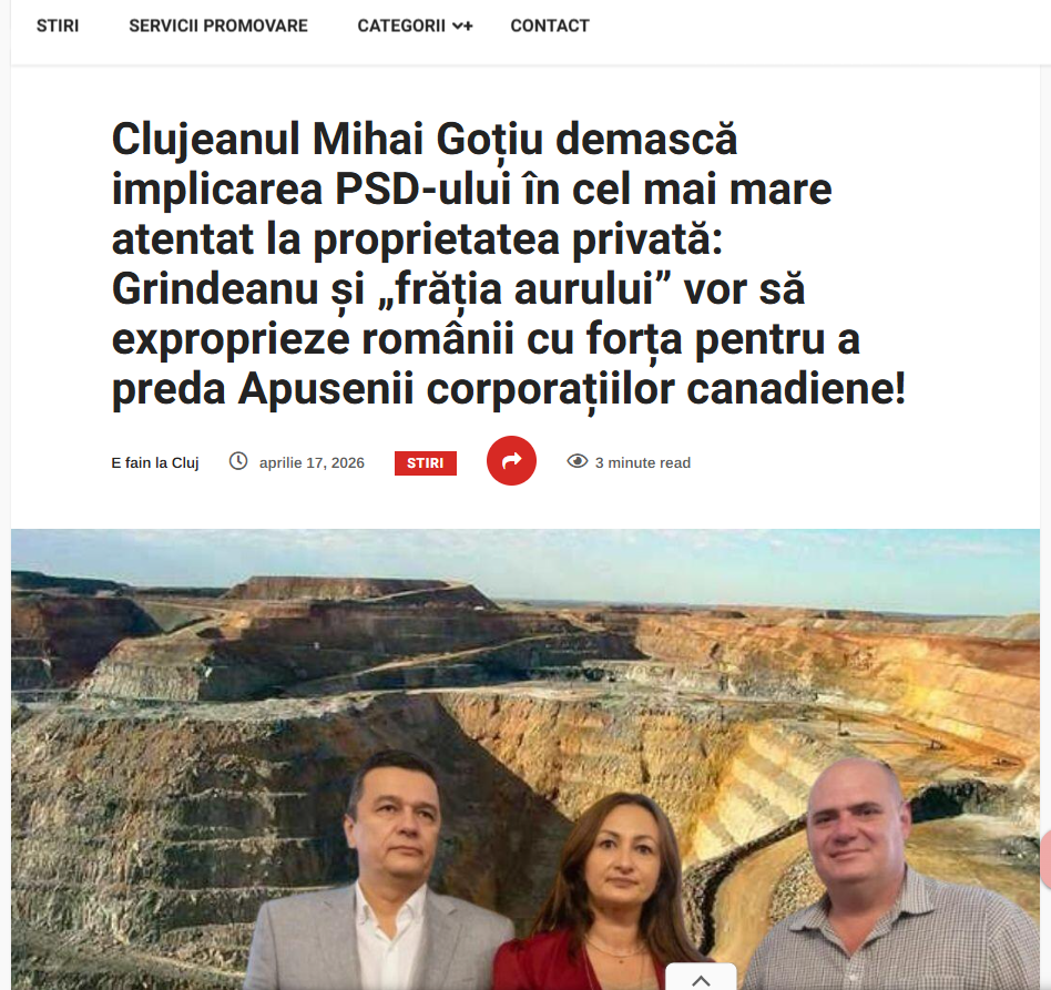 Legea Grindeanu e fain la Cluj