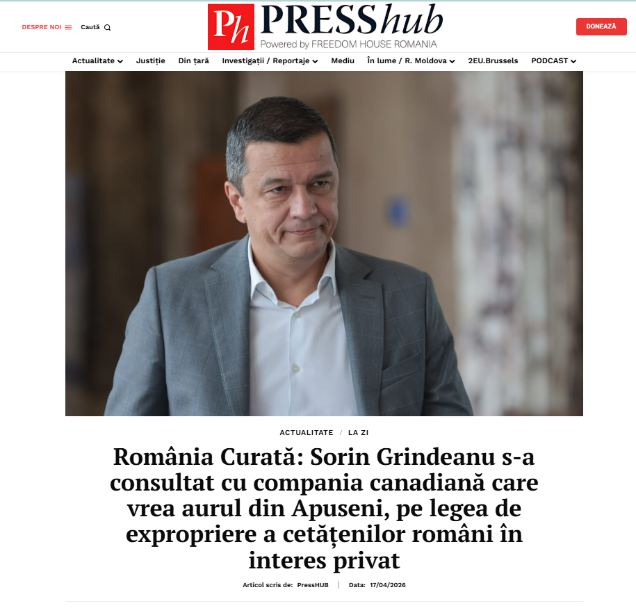 Legea Grindeanu PressHub 2