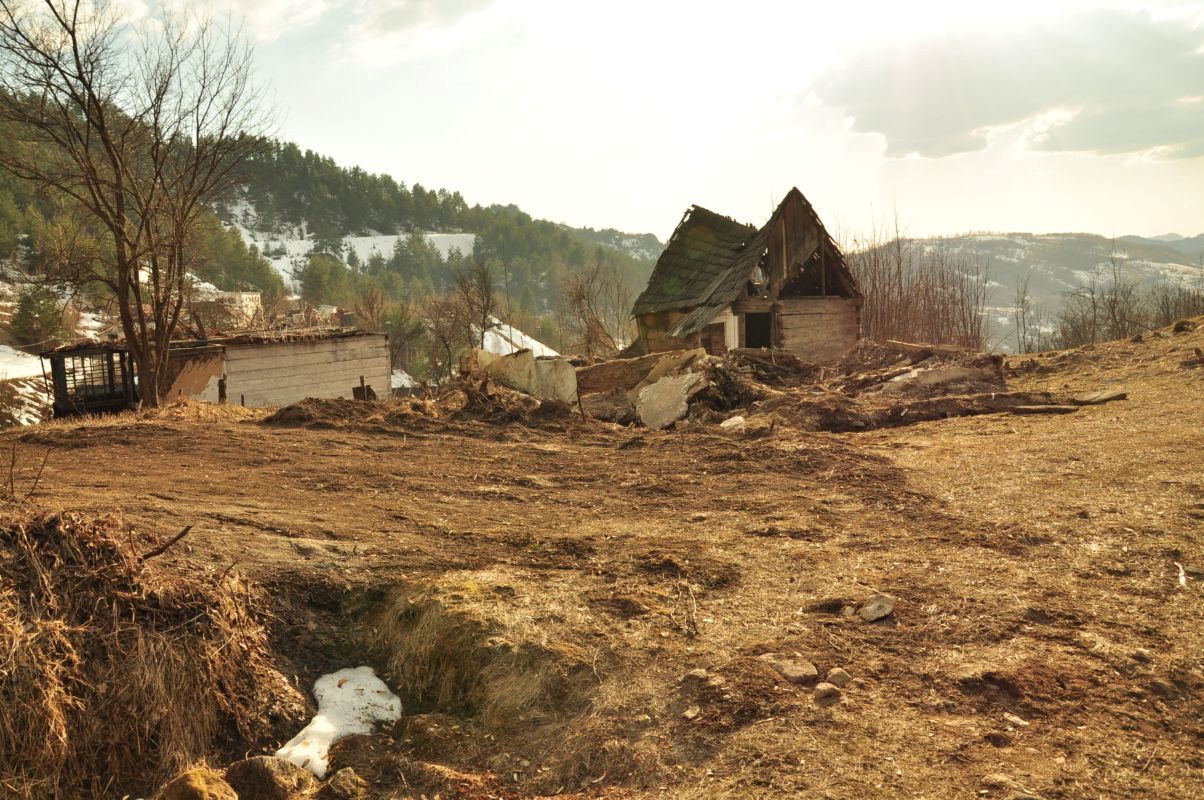 Ruine la Roșia Montană