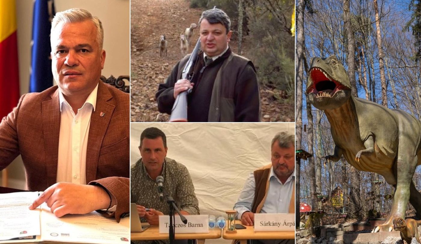 Adrain Veștea, Sarkany Arpad, Tanczos Barna, Dino Land