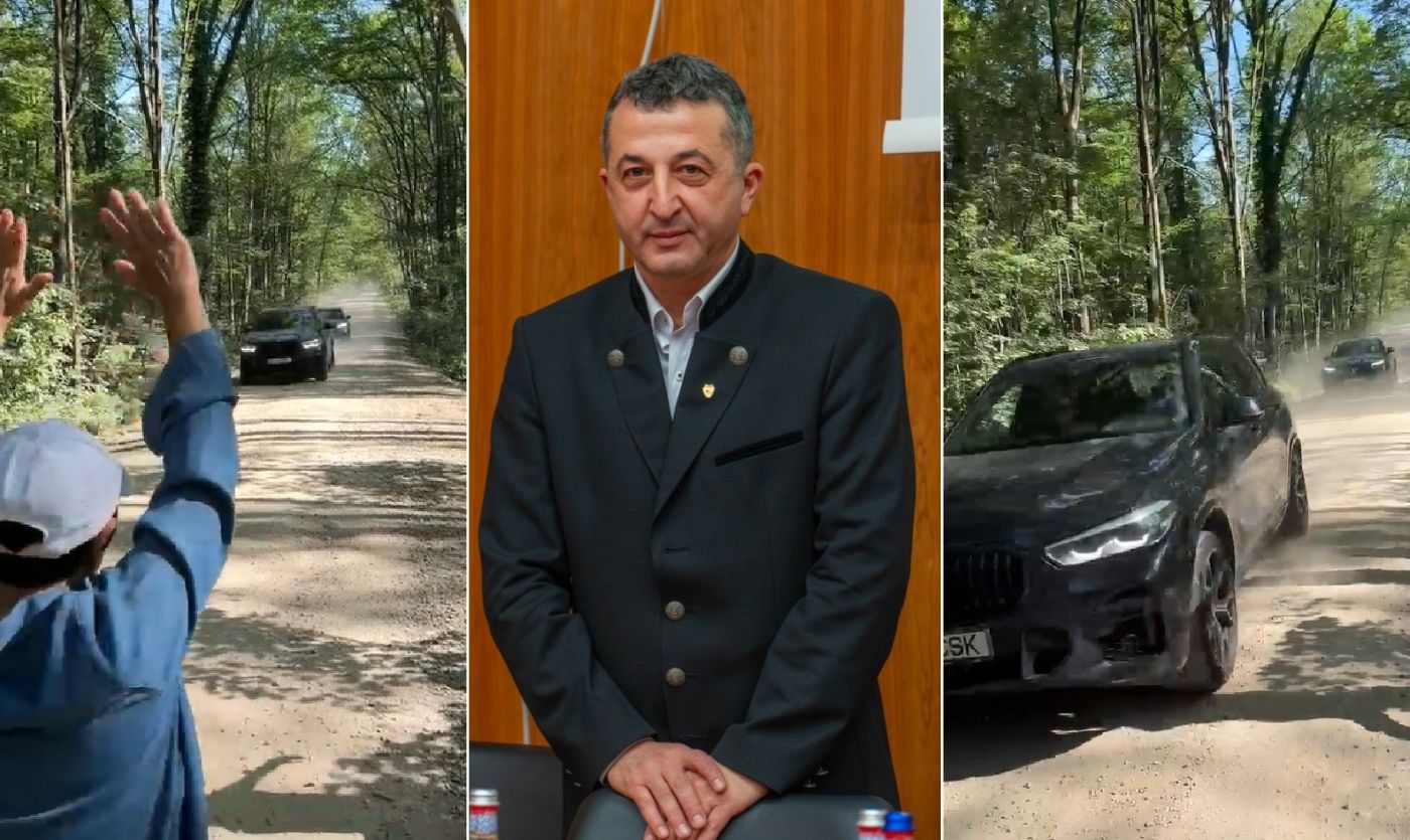 Circulație auto la liber prin Pădurea Băneasa. Directorul Romsilva Jean Vișan se face că muncește