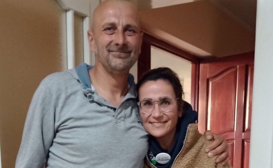 Stephanie Roth cu Zlatko Kokanović, un fermier bine‑cunoscut din Gornje Nedeljice, în valea Jadar, și una dintre figurile centrale care conduc rezistența împotriva proiectul Rio Tinto.