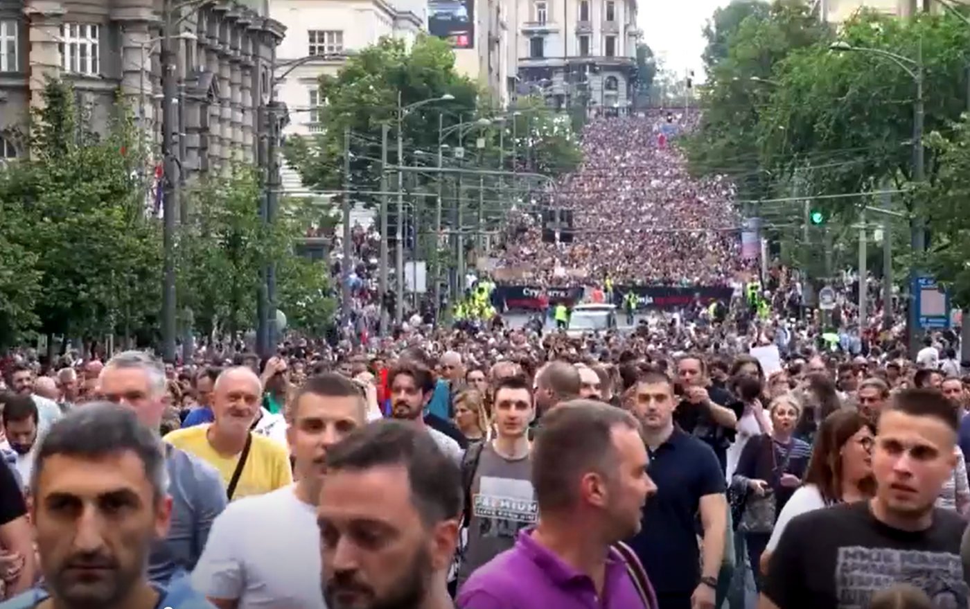 Protest Belgrad Jadar Rio Tinto