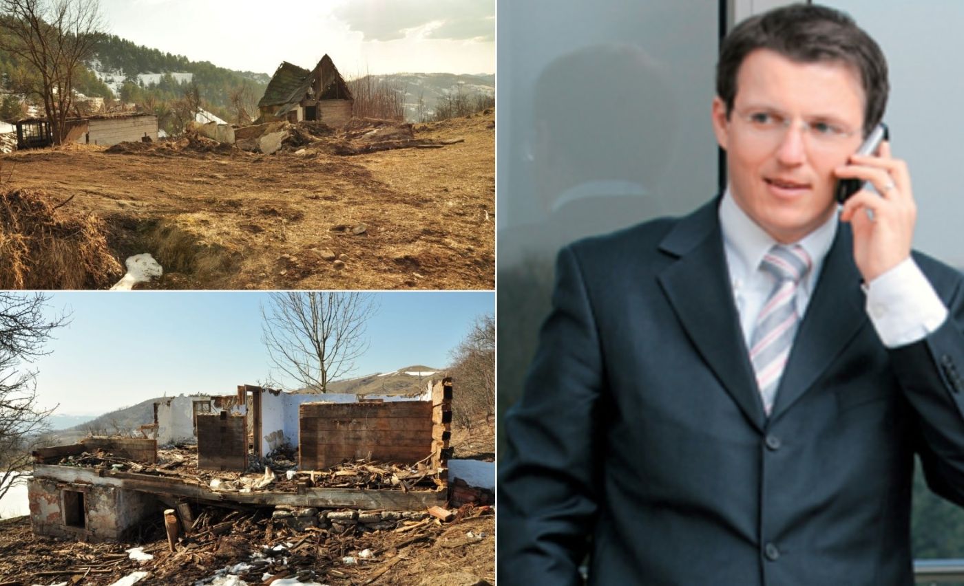 Dragoș Tănase, Gabriel Resources, ruine, Roșia Montană