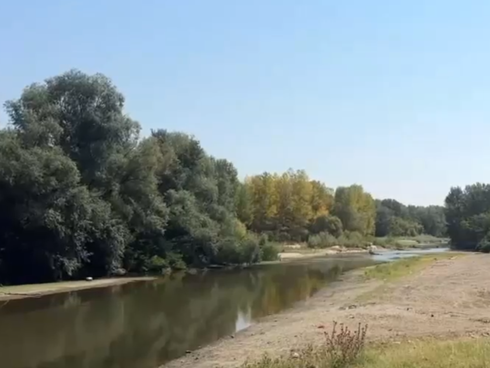 Jiul secat la Filiași