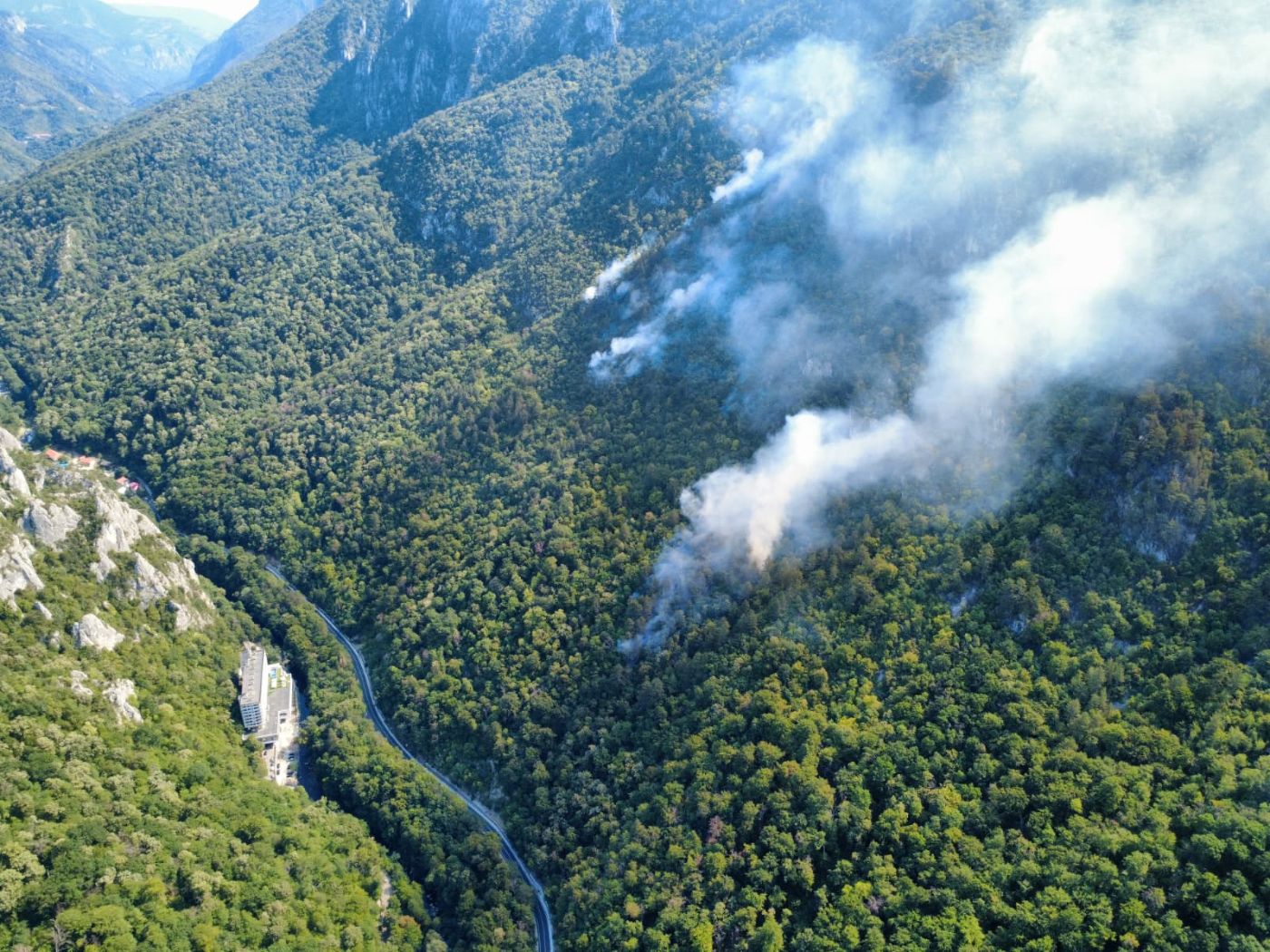 Incendiu în Parcul Național Domogled Valea Cernei 5