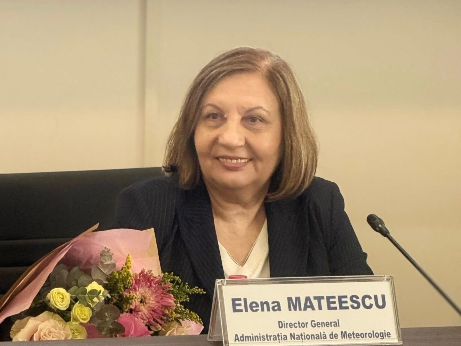 Elena Mateescu, director general Administrația Națională de Meteorologie